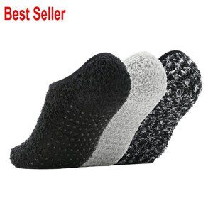 Non-Slip Slipper Socks with Grippers Cozy Fuzzy Warm Indoor Wear